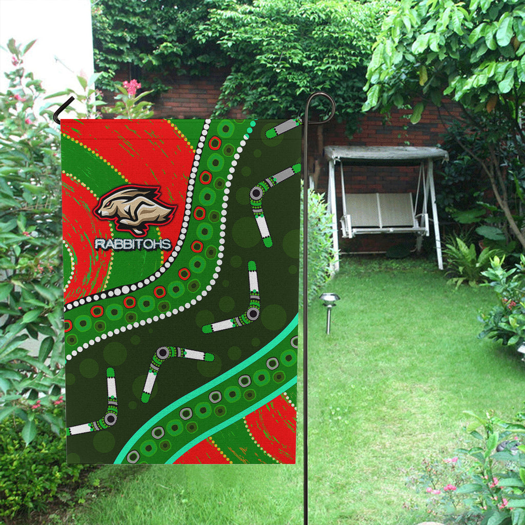 rabbitohs-aboriginal-rugby-flag-custom-indigenous-bunniess-army-flag