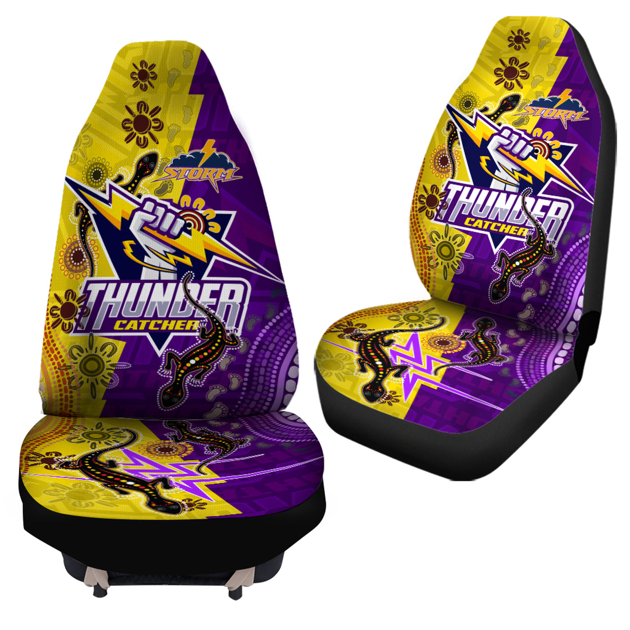 storm-aboriginal-rugby-custom-car-seat-cover-the-indigenous-storm-thunder-catcher