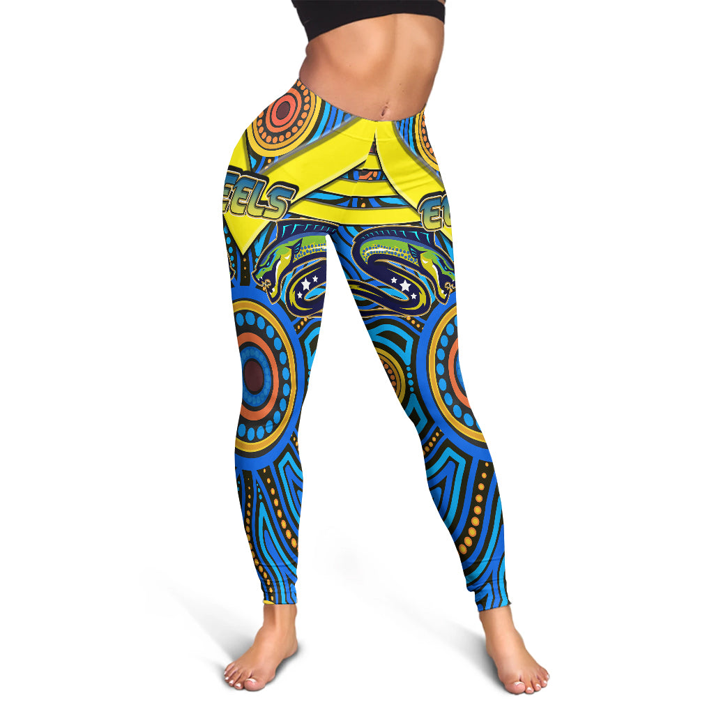eels-rugby-leggings-electric-eel-with-aboriginal-patterns-leggings