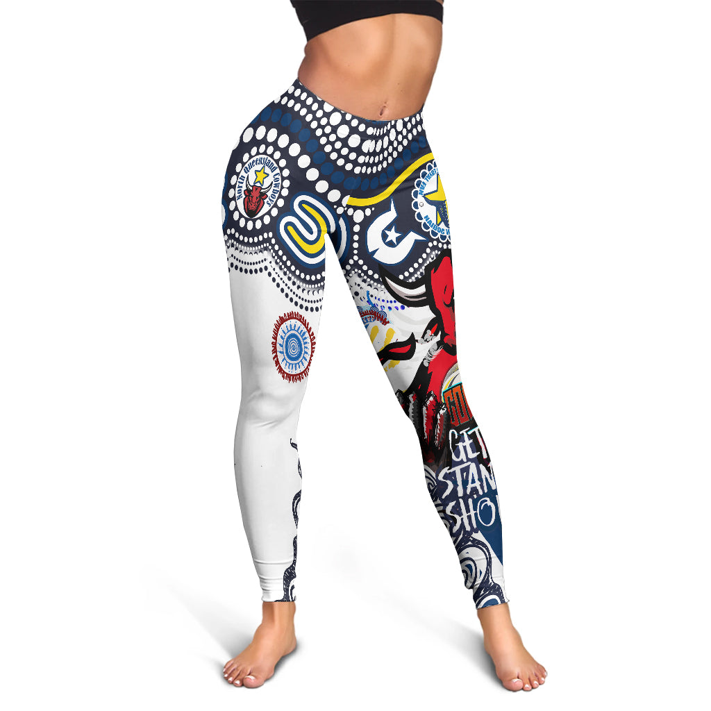 cowboys-rugby-naidoc-week-leggings-indigenous-north-queensland-cowboys-getting-up-standing-up-and-showing-up-leggings