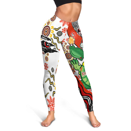 st-george-rugby-christmas-leggings-merry-christmas-green-dragons-indigenous-leggings