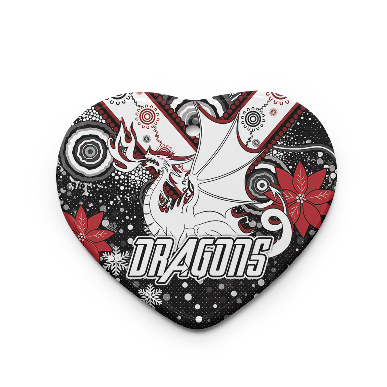 st-george-christmas-ceramic-ornament-christmas-indigenous-dragons