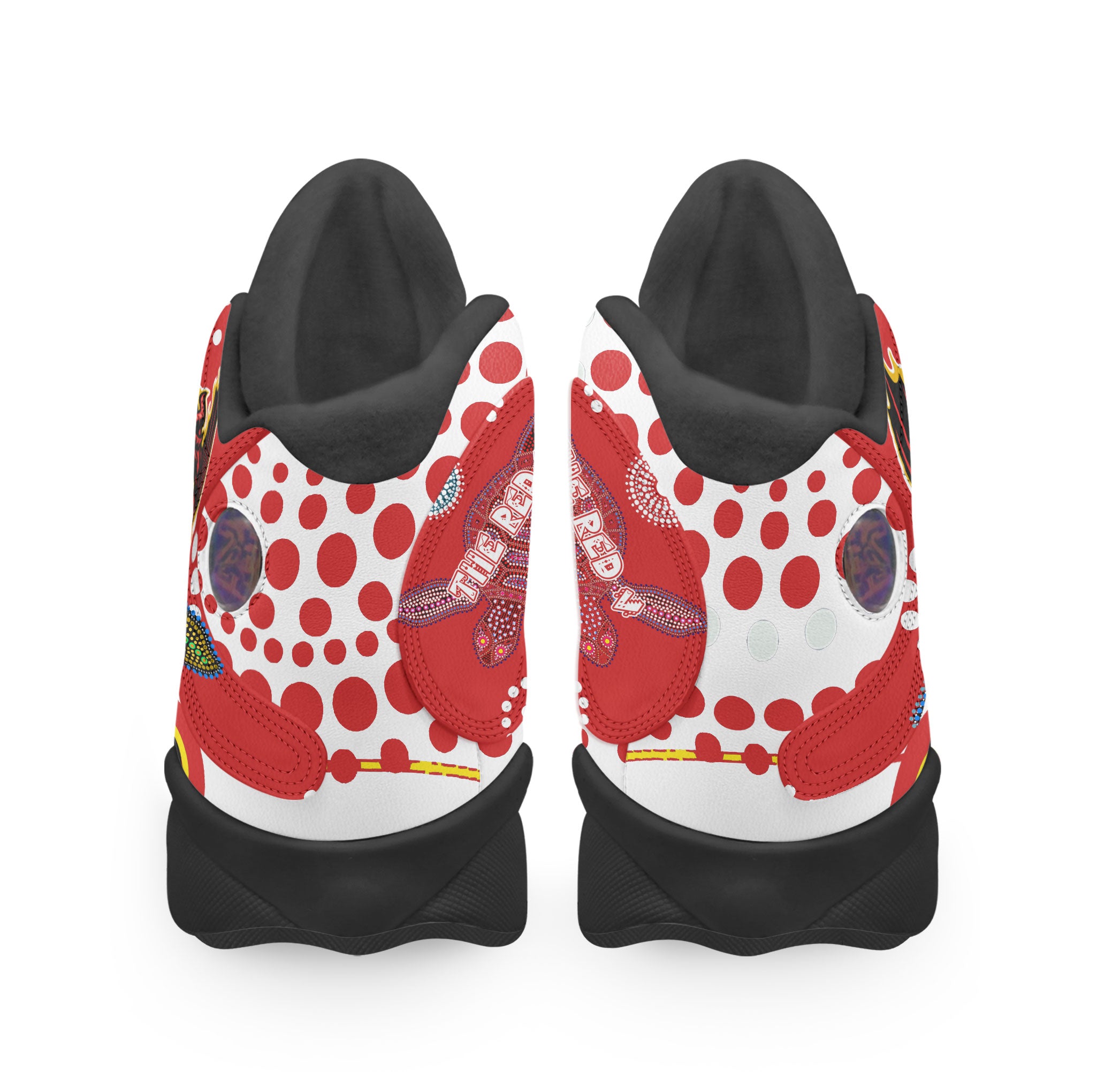st-george-rugby-high-top-basketball-shoes-j13-custom-the-red-v-with-aboriginal-and-torres-strait-islander-culture-sneakers-j13