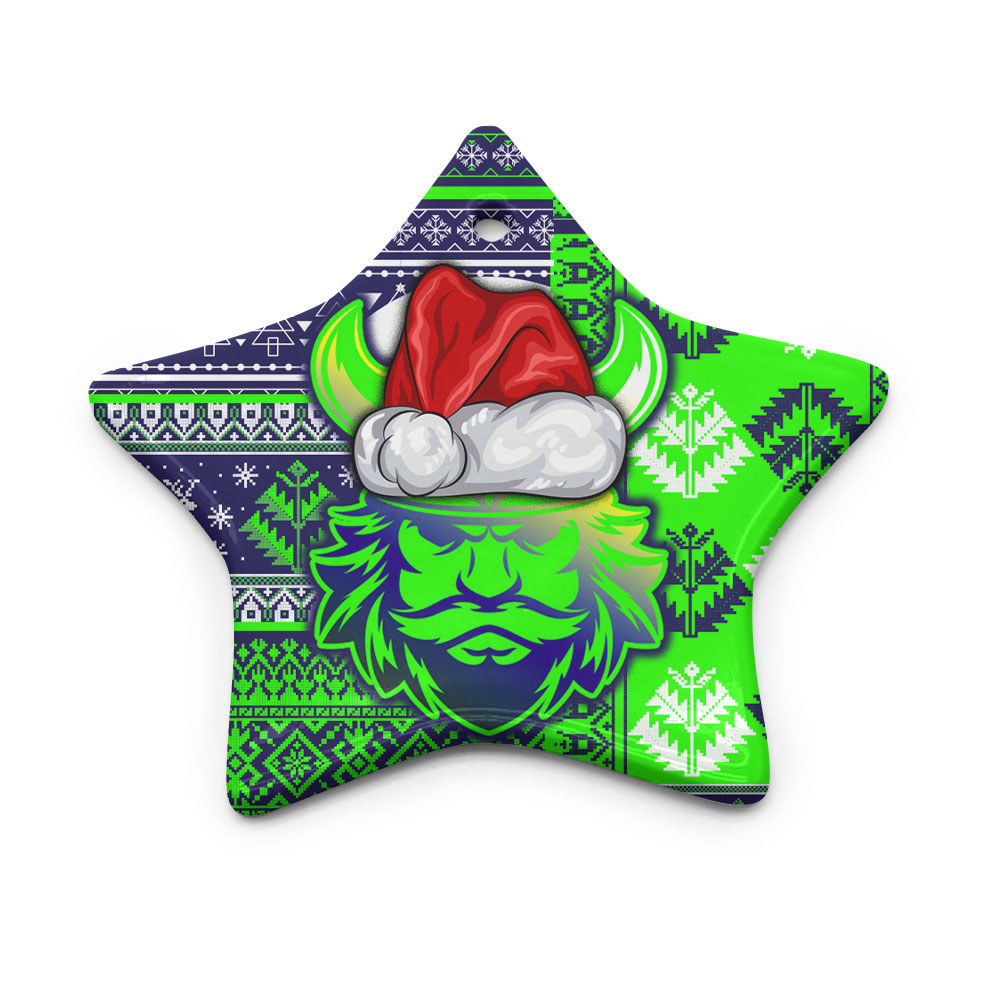 raiders-rugby-ornaments-custom-christmas-snowflakes-warriors-mascot-ornaments