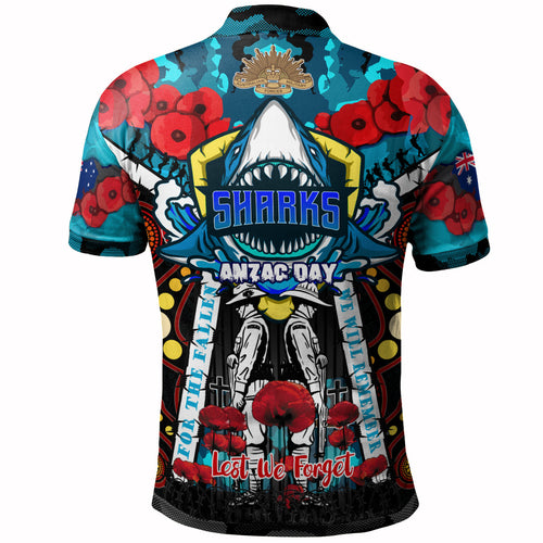 sharks-rugby-anzac-day-watercolour-custom-polo-shirt-remembrance-cronulla-sutherland-sharks-with-poppy-flower