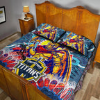 titans-aboriginal-custom-rugby-quilt-bed-set-the-indigenous-titans-warriors-with-aboriginal-lizard-and-sun