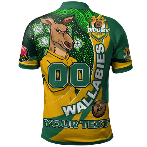 wallabies-rugby-polo-shirt-custom-kangaroo-rugby-ball-aboriginal-curve-style-polo-shirt