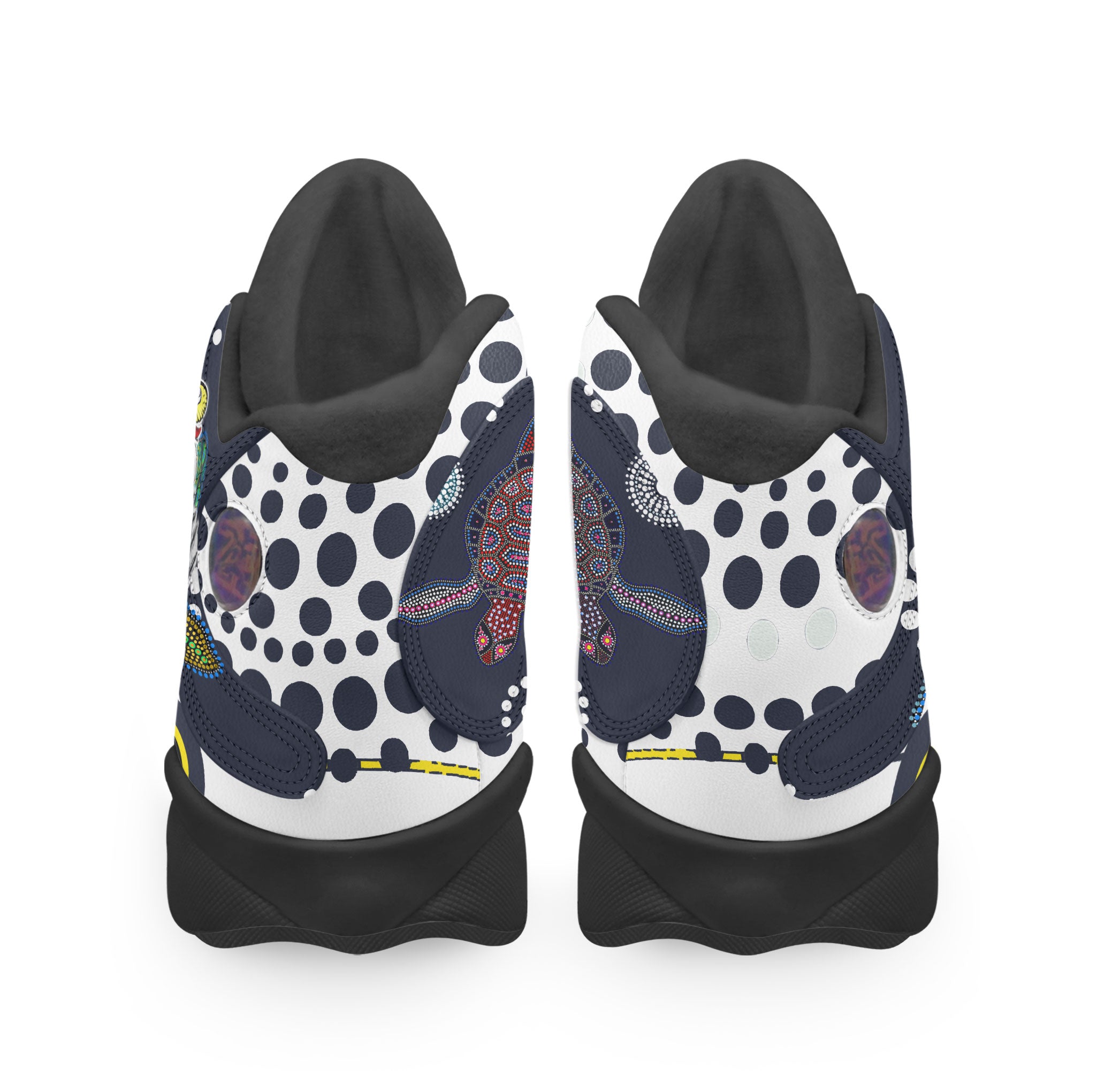 cowboys-rugby-high-top-basketball-shoes-j13-custom-indigenous-queensland-super-cows-with-sea-turtle-scratch-style-sneakers-j13