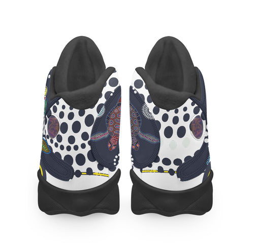 cowboys-rugby-high-top-basketball-shoes-j13-custom-indigenous-queensland-super-cows-with-sea-turtle-scratch-style-sneakers-j13