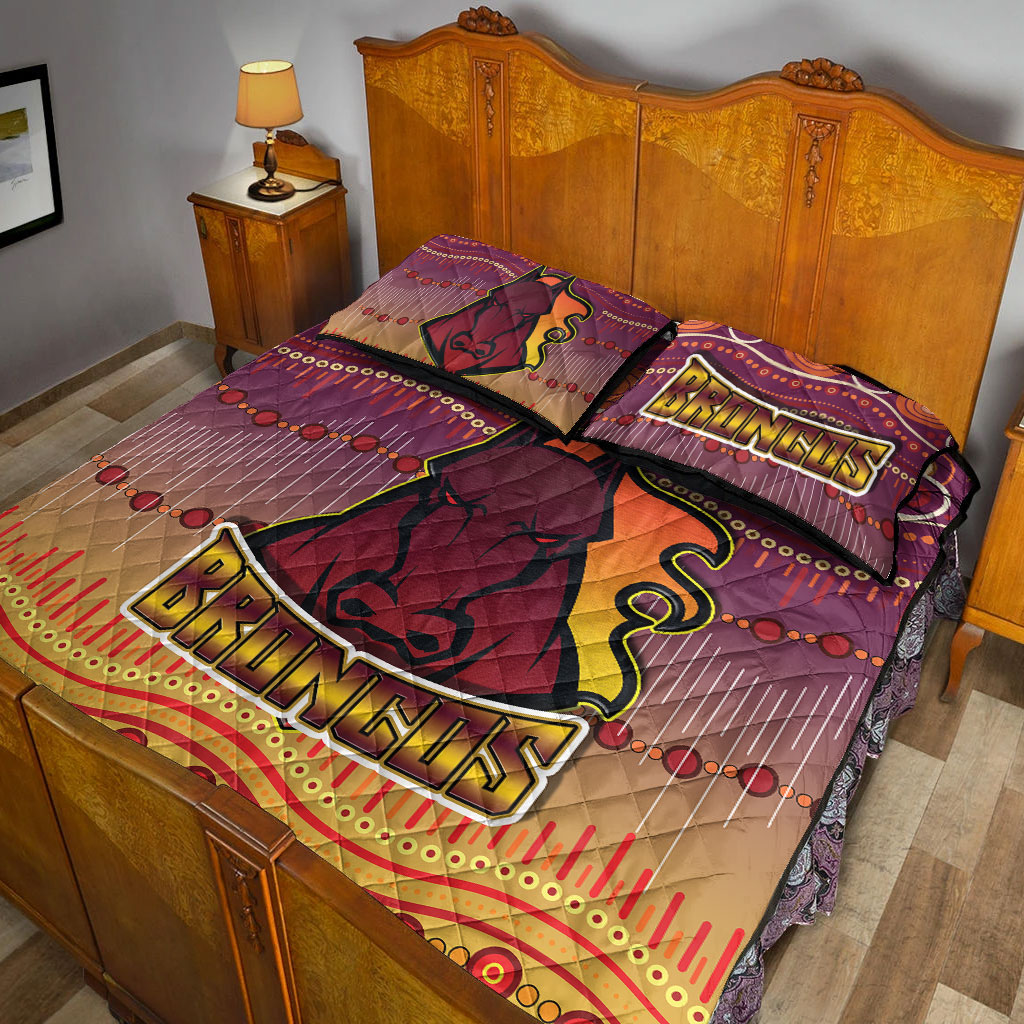 broncos-rugby-quilt-bed-set-horse-aboriginal-patterns-quilt-bed-set