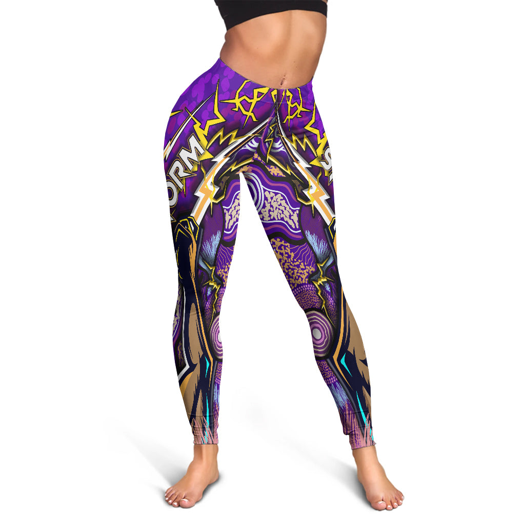 storm-rugby-leggings-storm-thunder-with-aboriginal-dot-painting-pattern-leggings