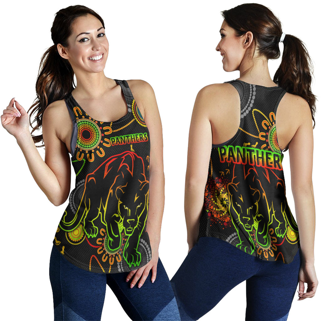 panthers-rugby-women-racerback-tank-custom-indigenous-black-panthers-women-racerback-tank