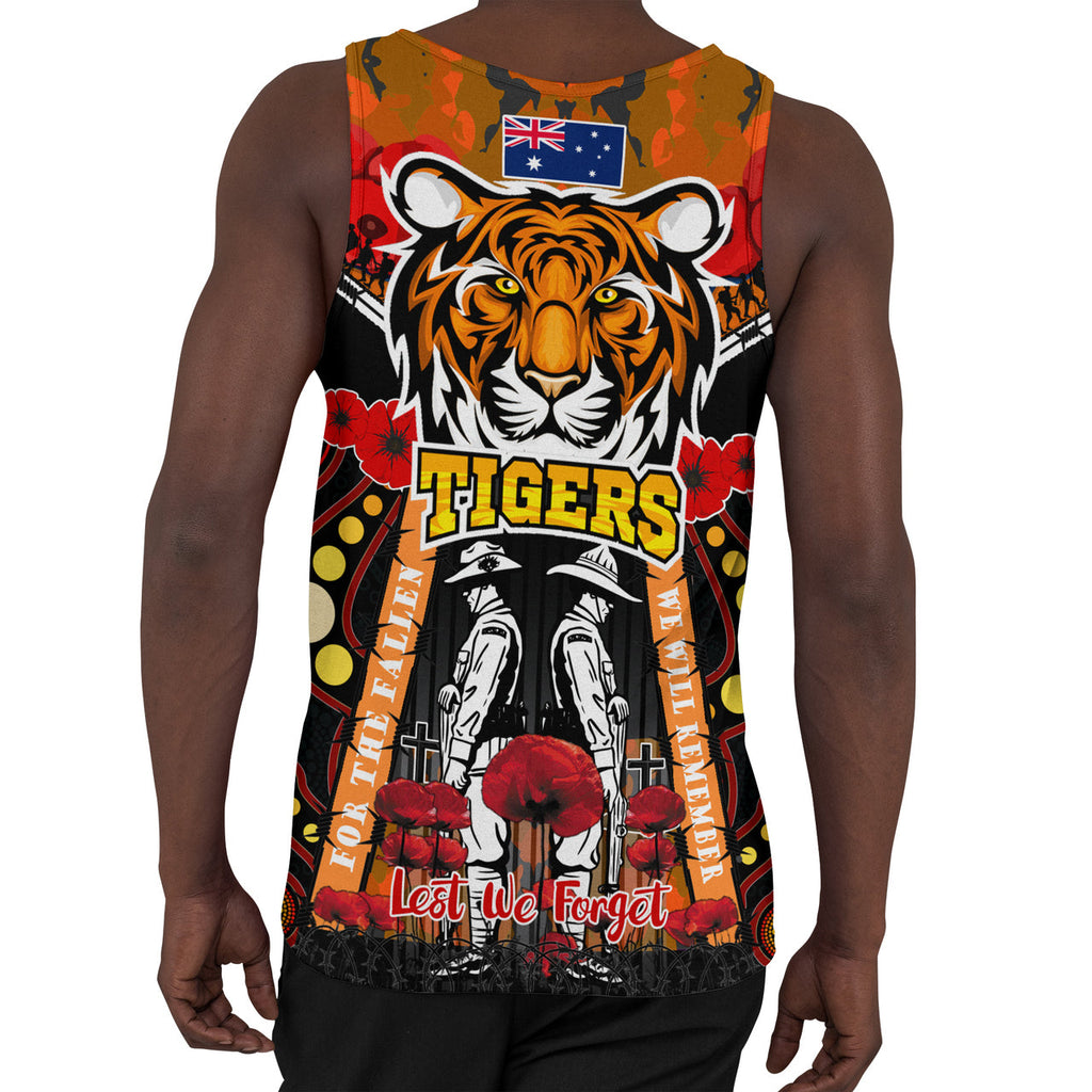 tigers-rugby-anzac-day-watercolour-men-tank-top-custom-remembrance-west-tigers-with-poppy-flower
