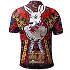 maroons-rugby-aboriginal-anzac-custom-watercolour-polo-shirt-remembrance-maroons-canetoads-queenslanders-with-poppy-flower