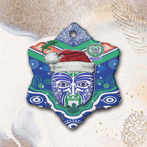 warriors-rugby-christmas-ornaments-custom-merry-new-zealand-warriors-christmas-indigenous-ornaments