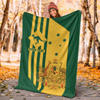 custom-premium-blanket-australia-kangaroo-sign-national-color