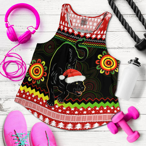panthers-christmas-women-racerback-tank-penrith-snow-mix-indigenous