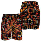 aboriginal-men-shorts-aboriginal-dot-painting-flowers-style-ver02