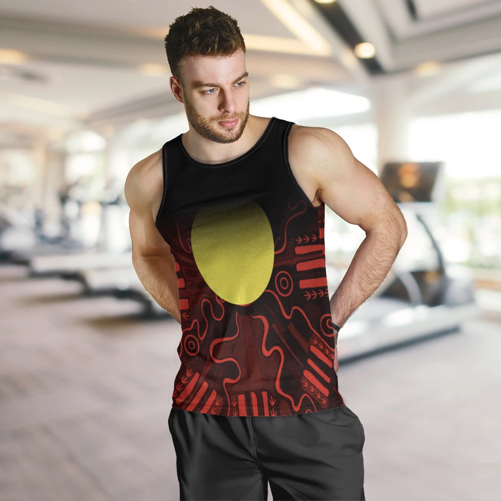 aboriginal-mens-tank-top-indigenous-flag-grunge-style