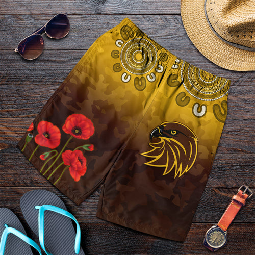 hawks-anzac-2022-men-shorts-hawthorn-football-aboriginal-poppy