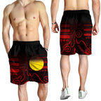 aboriginal-mens-shorts-indigenous-flag-grunge-style
