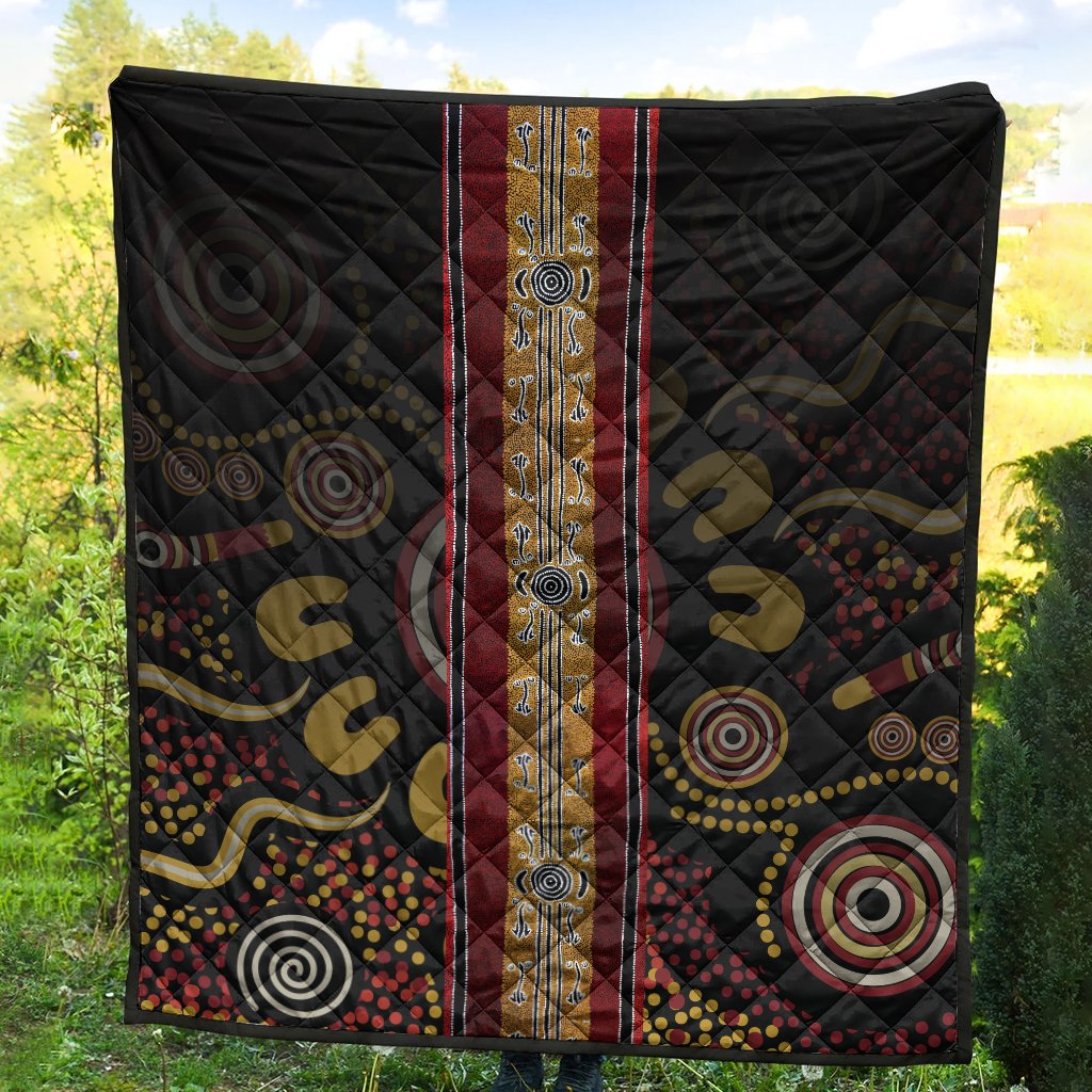 quilt-aboriginal-dot-panting-art-stripe-lines