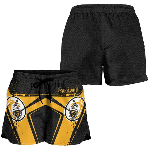 Cornwall Rugby Women's Shorts - Cornish Rugby - Vibe Hoodie