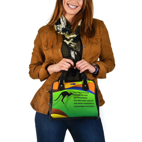 Shoulder Handbag - National Color of Australia - Vibe Hoodie