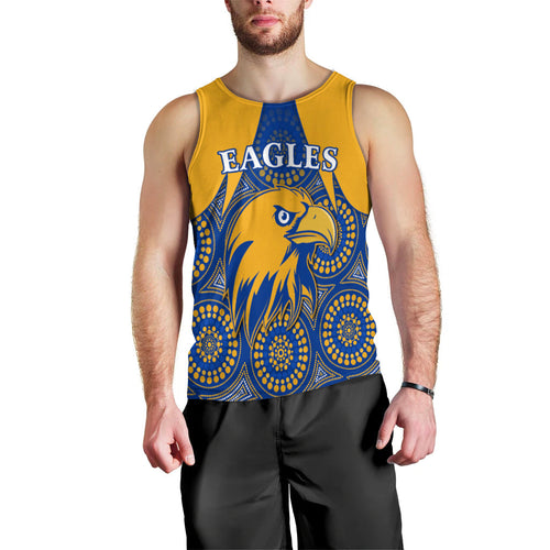 eagles-indigenous-men-tank-top-west-coast-2021-version-gold