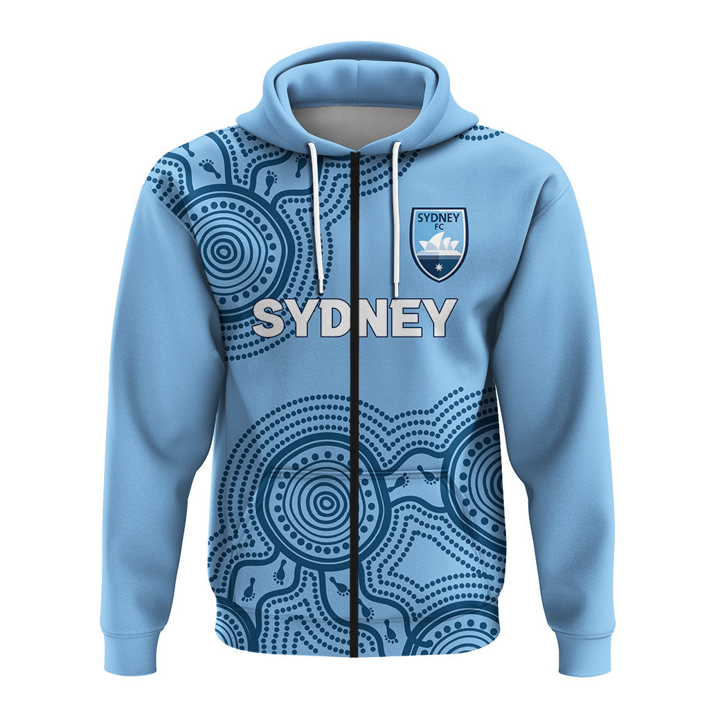 custom-personalised-sydney-zip-hoodie-indigenous-dot-painting-art