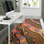 area-rug-aboriginal-dot-unique-style-turtle