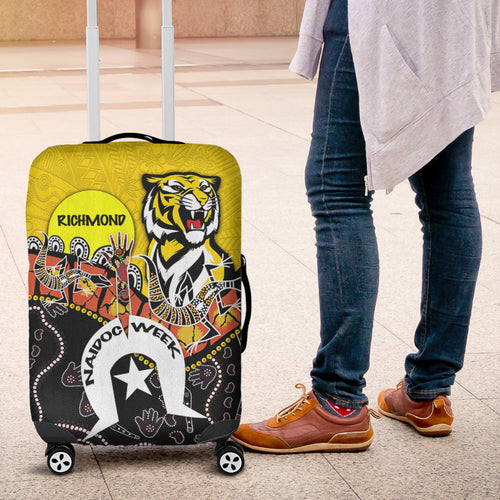 richmond-naidoc-week-luggage-covers-indigenous-tigers