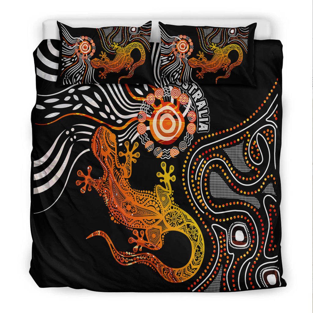 aboriginal-bedding-set-lizard-sunshine