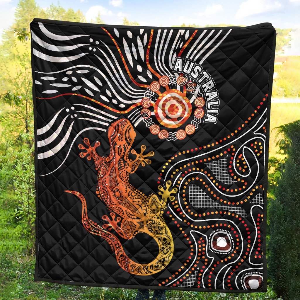 aboriginal-premium-quilt-lizard-sunshine