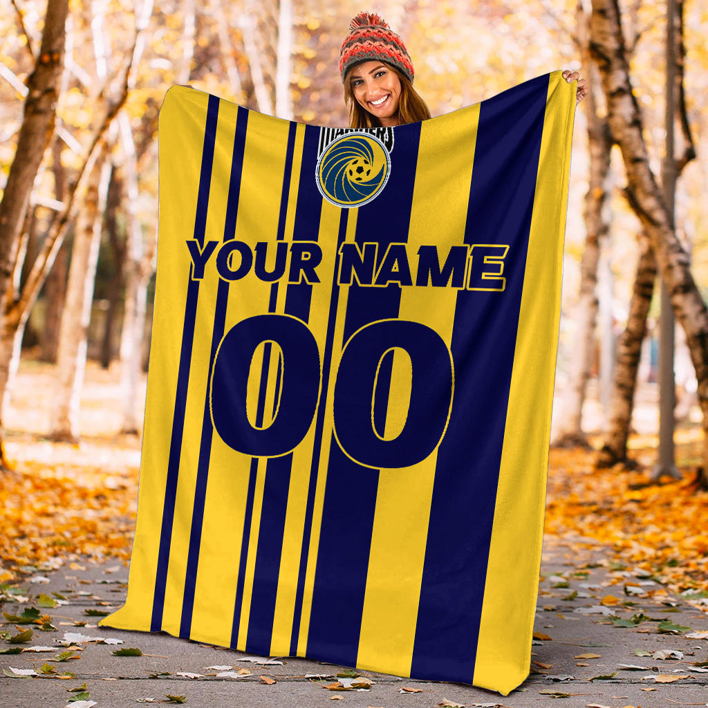 custom-personalised-central-coast-mariners-pride-blanket