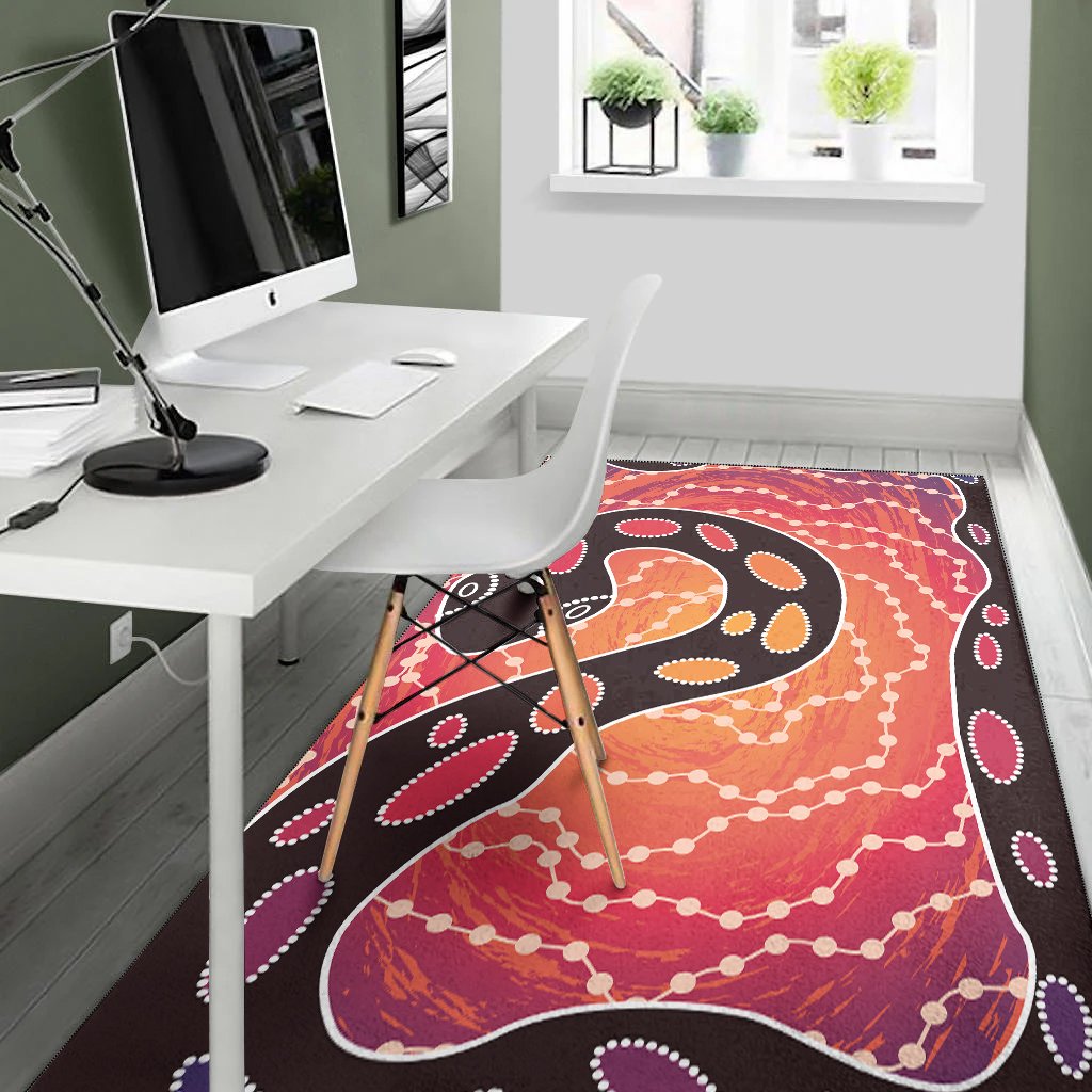 area-rug-aboriginal-pattern-ver17