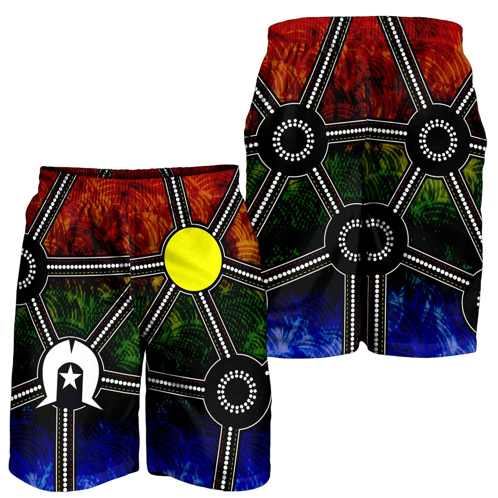 naidoc-week-2021-men-shorts-aboriginal-geometric-style