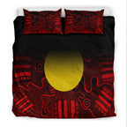 aboriginal-bedding-set-indigenous-flag-grunge-style