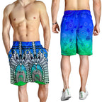 men-short-turtle-background-with-dhari-mask