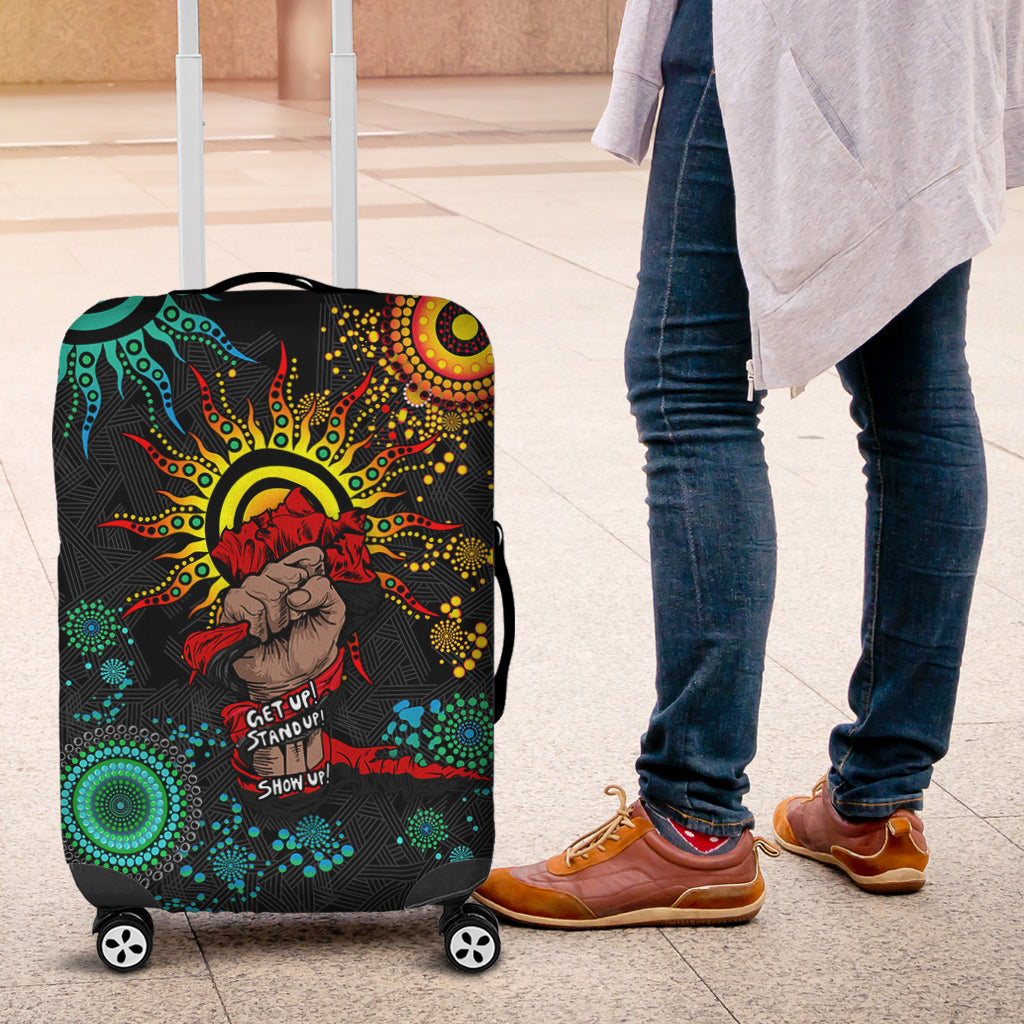 NAIDOC Week 2022 Aboriginal Art Unique Luggage Covers - LT12