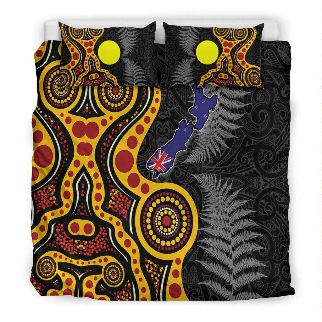 new-zealand-maori-combine-australia-aboriginal-bedding-set