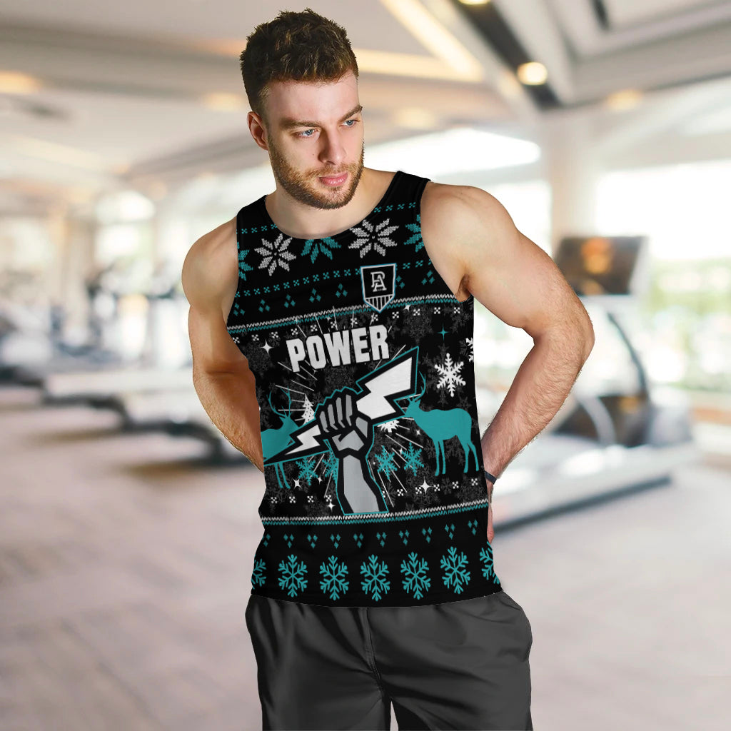 port-adelaide-men-tank-top-christmas-ugly-style