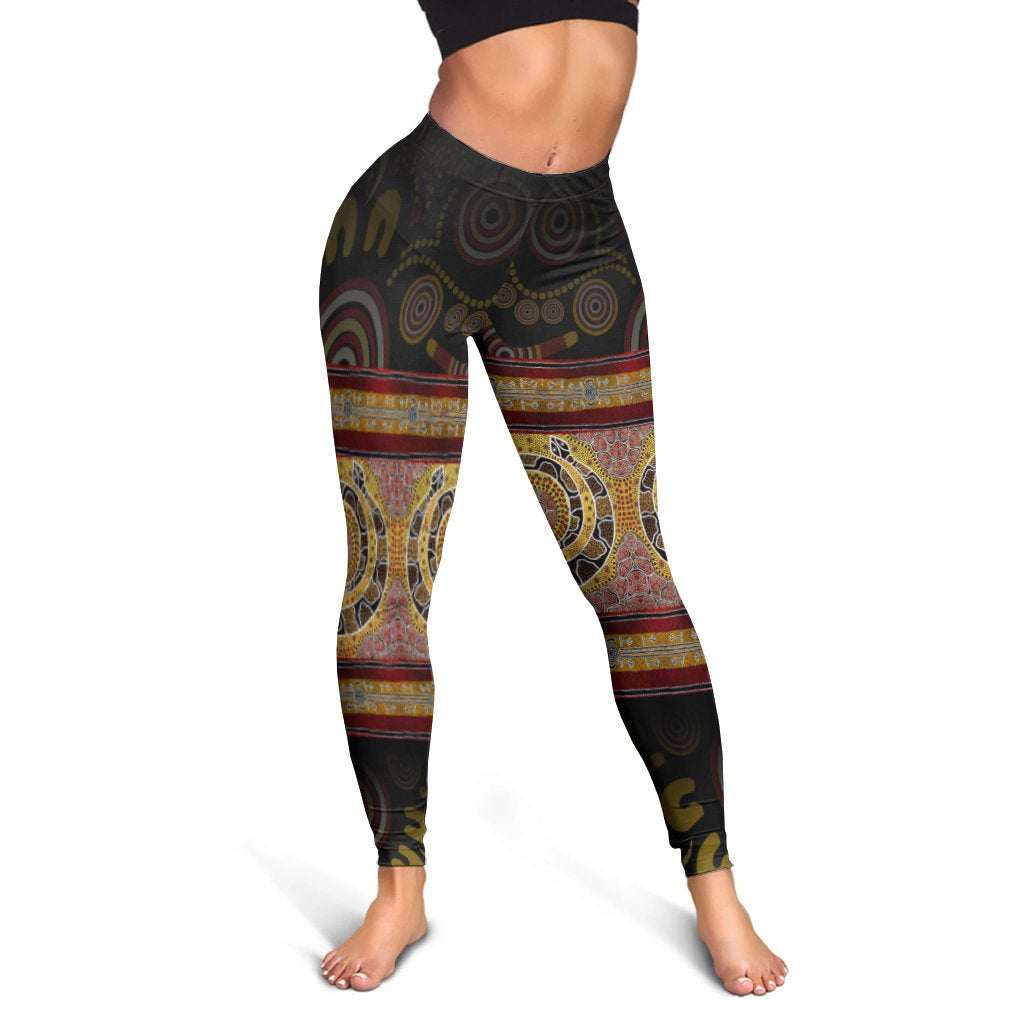 leggings-snake-dot-panting-art