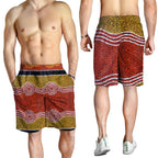 men-short-aboriginal-dot-style