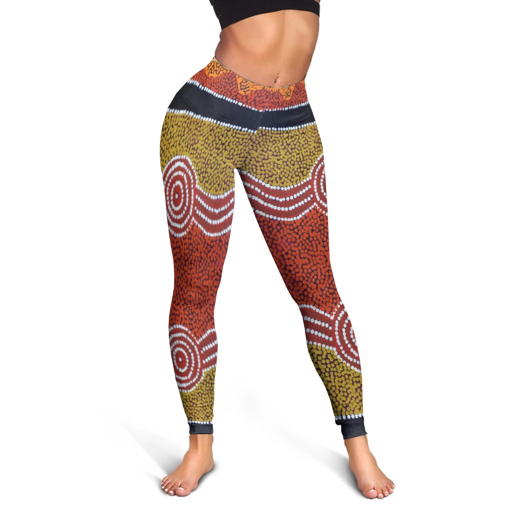 legging-aboriginal-dot-style
