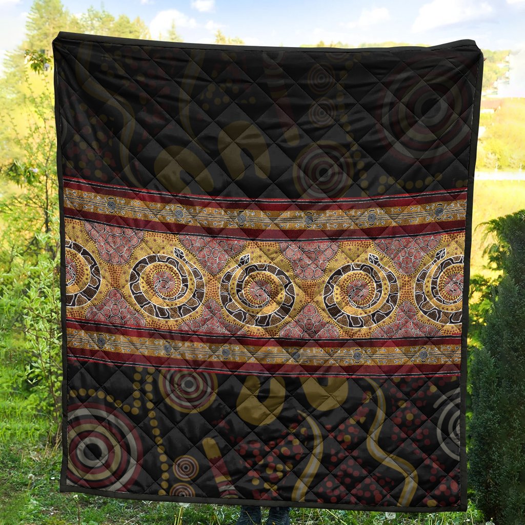 quilts-snake-dot-panting-art
