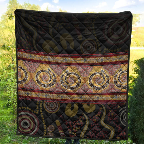 quilts-snake-dot-panting-art