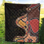 premium-quilts-aboriginal-snake-with-dot-painting