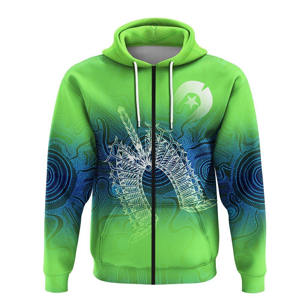 torres-strait-islands-zip-hoodie-indigenous-dot-painting-art