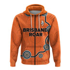 custom-personalised-brisbane-roar-zip-hoodie-indigenous-dot-painting-art